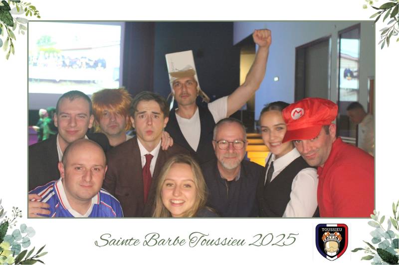 Location de Photobooth pour la Sainte Barbe sur toussieu 69