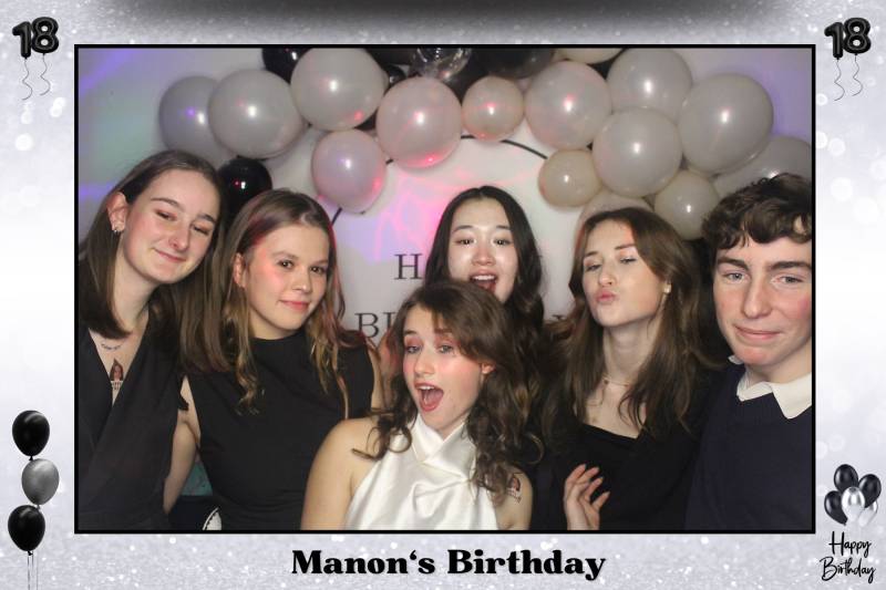 Location de Borne photo pour un Anniversaire 18 ans à Villeu Loyes Mollon proche de Lyon