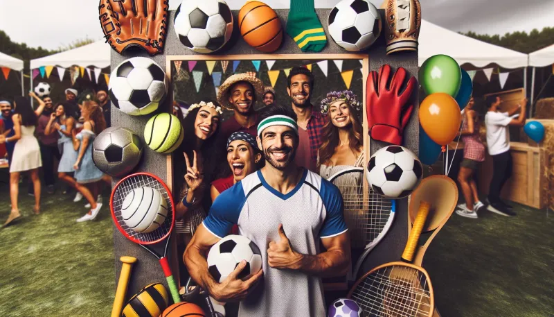 Photobooth événement sportif Lyon et sa région Memoriabox