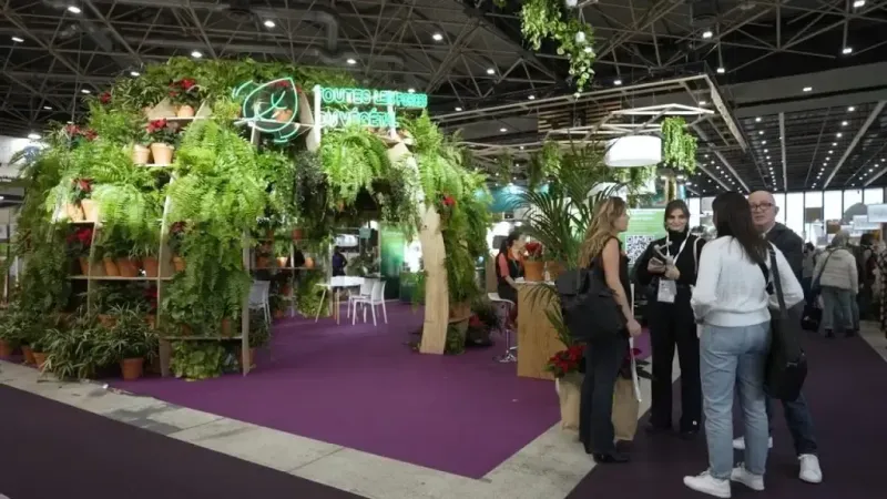 Location de photobooth pour le salon du paysagisme à Lyon Eurexpo